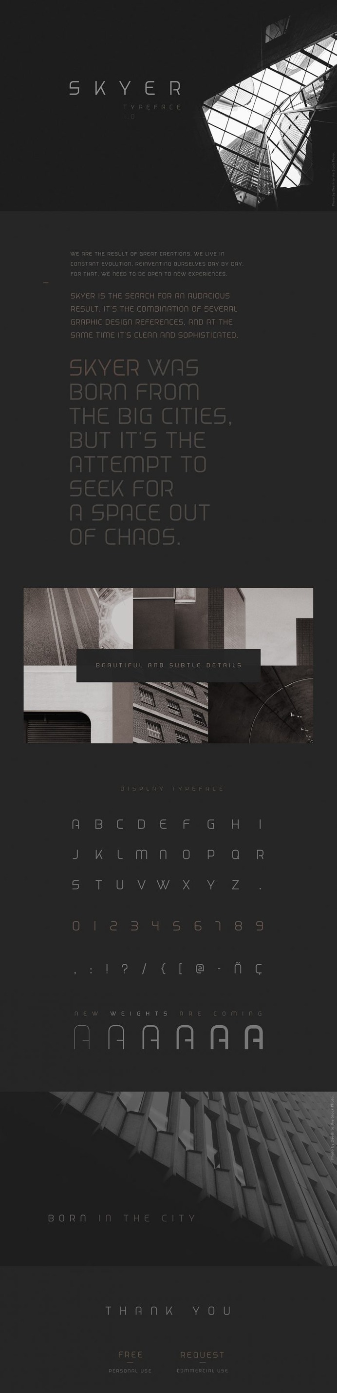 Skyer Typeface