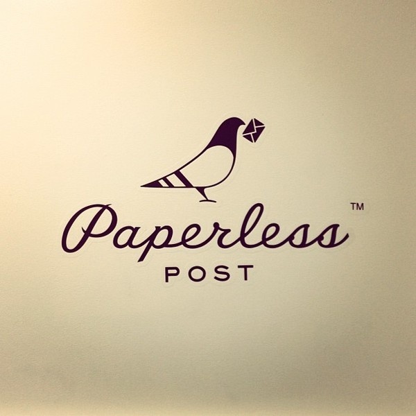 Paperless Post #fili #louise #script #logo #typography