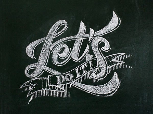 Chalk Typography Artwork