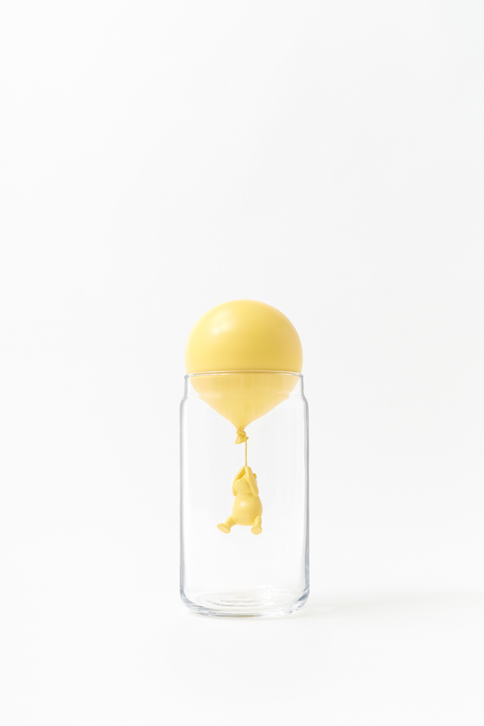 pooh-glasswarecontainer | nendo #interior #container #design #pooh #glassware #decoration