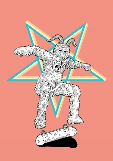 O universo de Berje #threadless #shirt #illustration #skate #brazil #berjeee