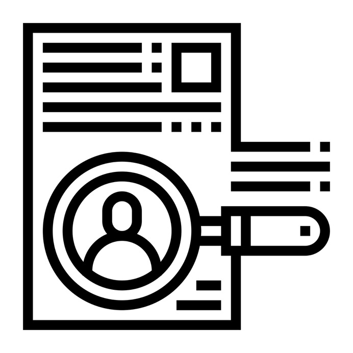 See more icon inspiration related to portfolio, curriculum, files and folders, business and finance, seo and web, curriculum vitae, personal profile, resume, interface, business and application on Flaticon.