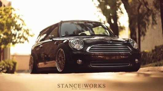 StanceWorks Project Update: Andrew's Mini Clubman | StanceWorks #photo #car #gif