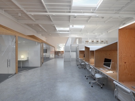 edward ogosta architecture: hybrid office #office