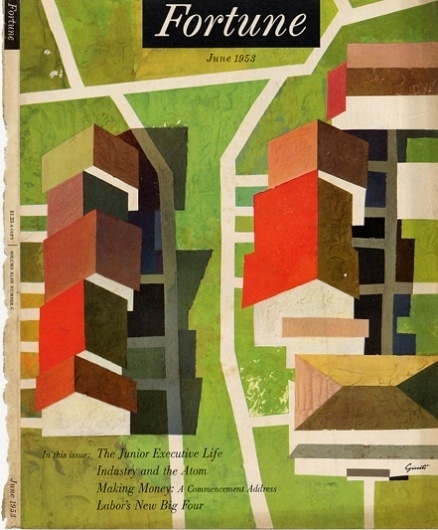 Fortune Magazine cover images, 1951-1955. It was... - Covenger & Kester #cover #retro #vintage #magazine