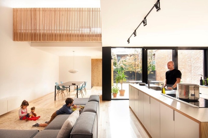 Old duplex renovated