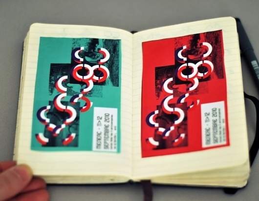 Sketches - Moleskine research - graphicwand #graphicwand #invitation #note #book #photography #moleskine #typography