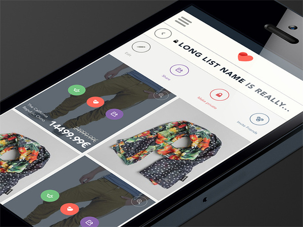 Mobile app design by Mariusz Ciesla #mobile #ciesla #mariusz
