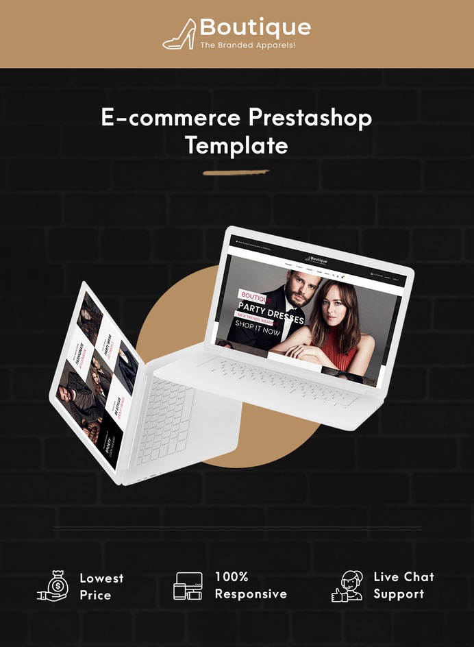 #Boutique #Fashion #Apparels Store - #Prestashop #Responsive #Theme | #TemplateTrip #eCommerce #Website #Template
