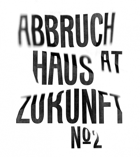 Nothing Relevant #typography #focus #blur #warped #zukunft