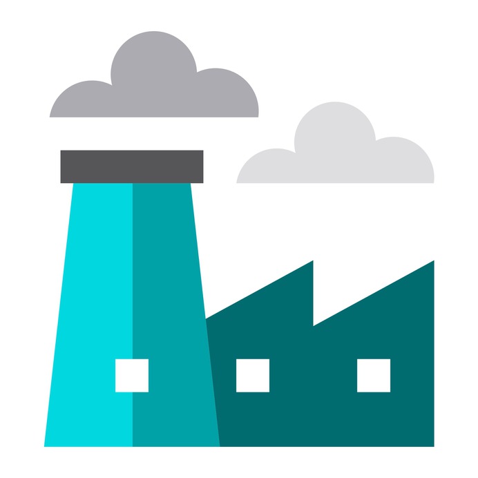See more icon inspiration related to factory, industry, industrial, pollution, buildings, contamination and landscape on Flaticon.