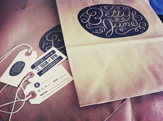 Black*Eiffel: Betty & June designed by Ryan Feerer #packaging #branding