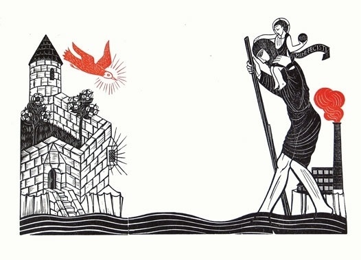 Google Image Result for http://typographymuseum.files.wordpress.com/2009/08/ericgill.jpg?w=500&h=360 #illustration #vintage