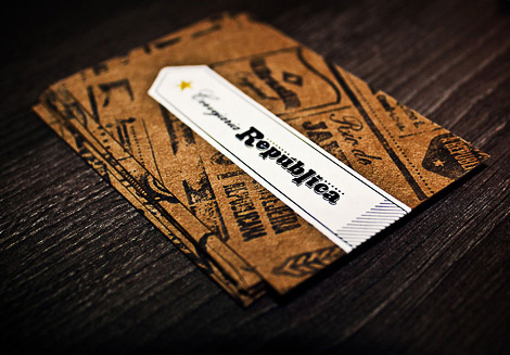 Cervejaria República Business Cards #business #beer #card #stationary