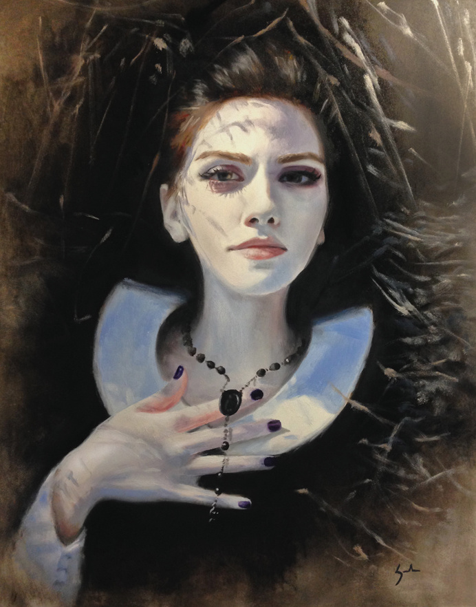 Portrait Paintings by Kate Zambrano