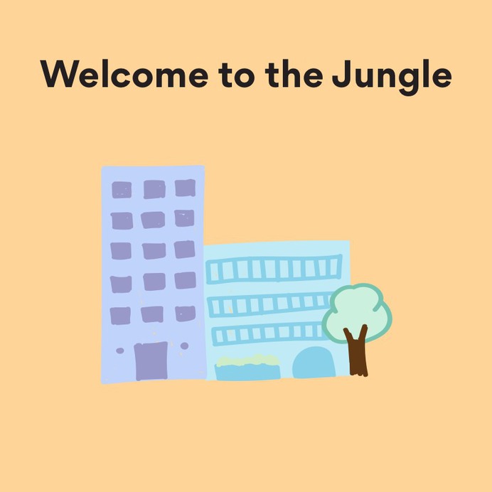 City Kids Activity Icon - Buildings