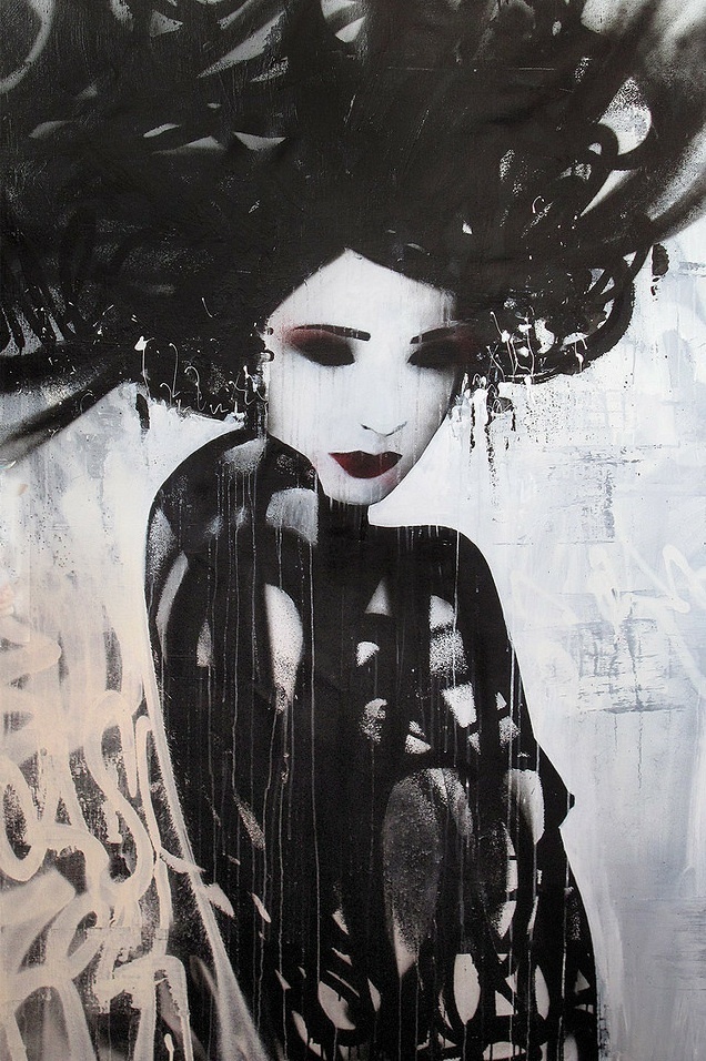 "Dark Dancer" by Hush #inspiration #illustration #dark #dancer