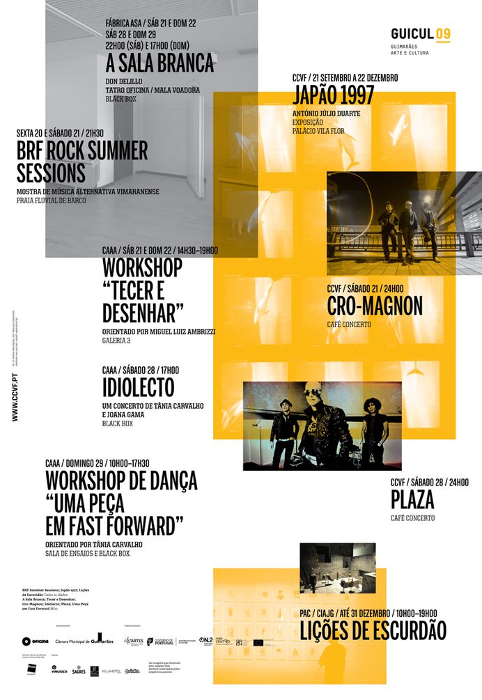 Matrix for Regular Events 2013 on Behance
