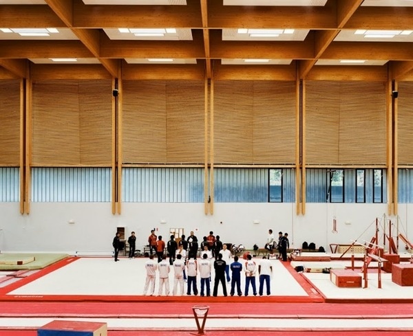 Institut national du sport et de l'éducation physique #interiors #spaces #gym