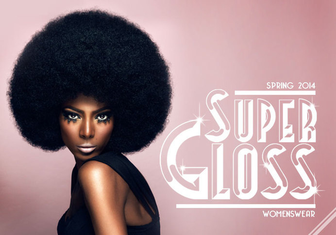 Consumer Industry Trend: Super gloss #disco #branding #pink #afro #funk #logo #blaxsploitation