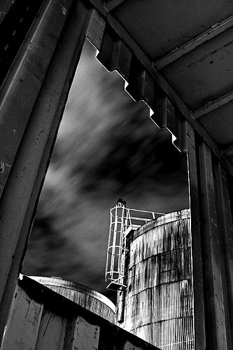 Industrial Seattle Night | Flickr - Photo Sharing! #night #photography #industrial