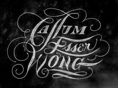 Dribbble - Enormous Champion by Friends of Type #type #lettering