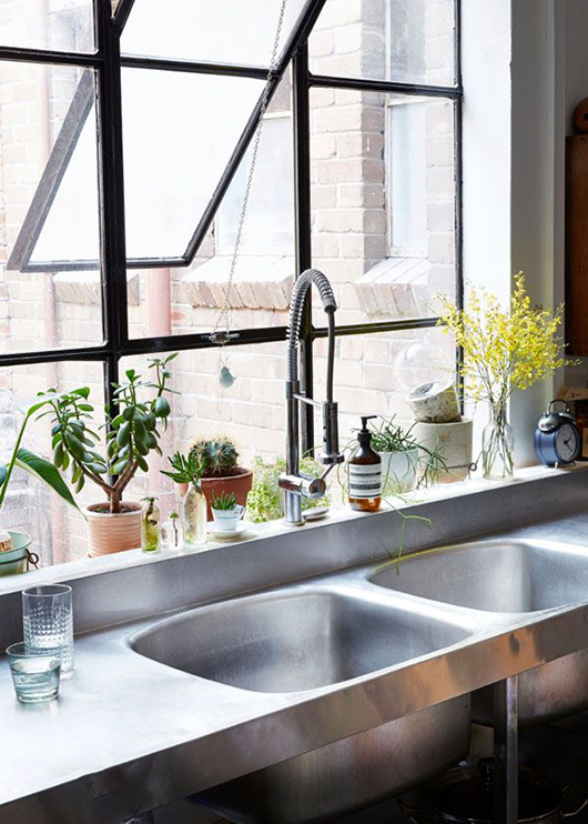dream house: the kitchen window / sfgirlbybay #interior #design #decor #kitchen #deco #decoration