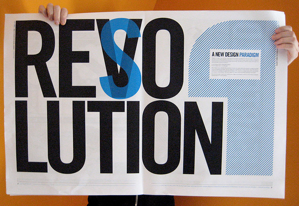 Visual Bits #type #overprint #print