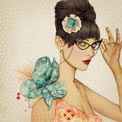 Ã‹lodie, french illustrator //La Marelle (2010) #illustration #art