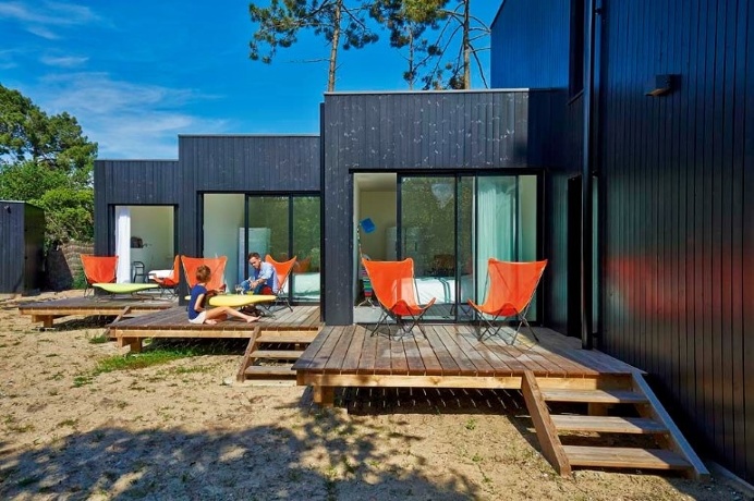 Wood Frame House