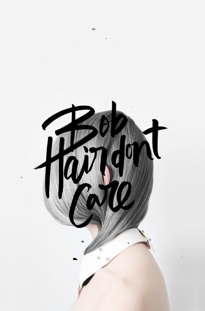 LET'S TALK HAIR. AGAIN. #calligraphy #lettering #typography
