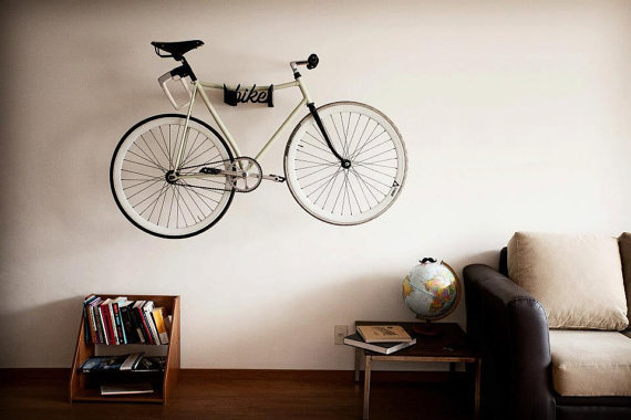 bike rack #interior #inspirational #creative #design #home #bike #rack #cool