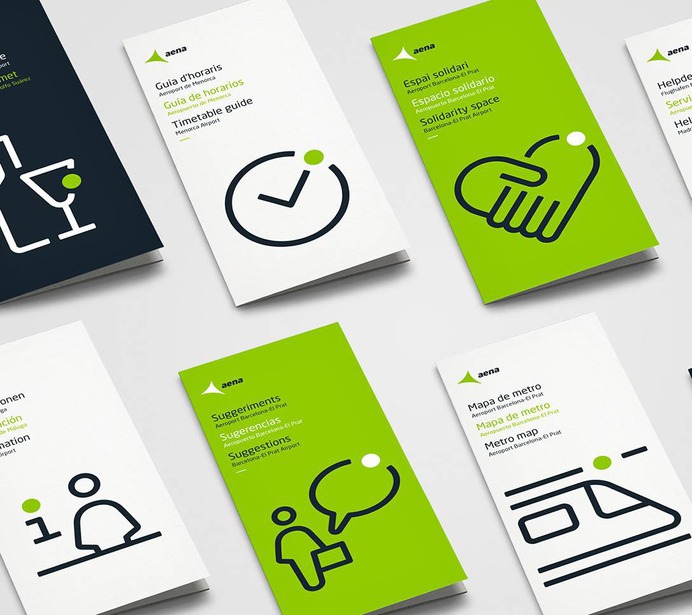 Airport | Wayfinding | Signage | Sign | Design Aena 机场导视系统
