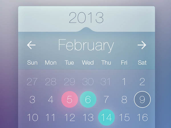 Calendar Widget