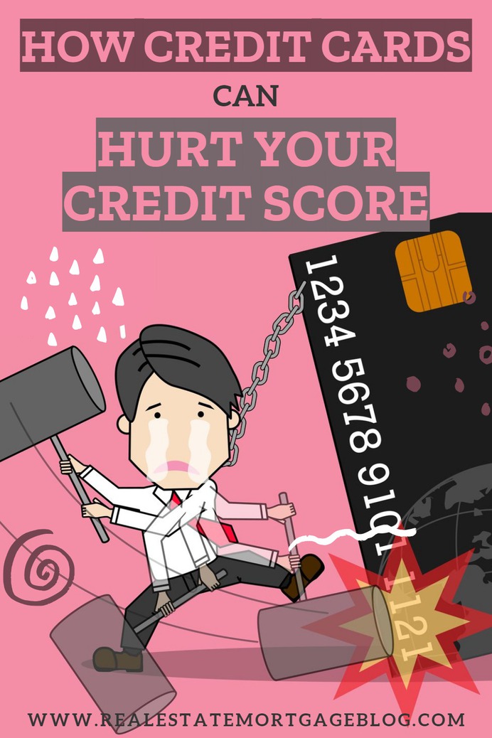 How Credit Cards Can Hurt Your Credit Score