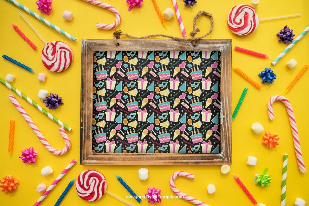 Birthday concept with slate and sweets Free Psd. See more inspiration related to Mockup, Birthday, Happy birthday, Party, Anniversary, Celebration, Happy, Candy, Chalkboard, Mock up, Decoration, Decorative, Celebrate, Birthday party, Candy cane, Sweets, Festive, Up, Lollipop, Birth, Happy anniversary, Concept, Slate, Cane, Annual, Composition and Mock on Freepik.
