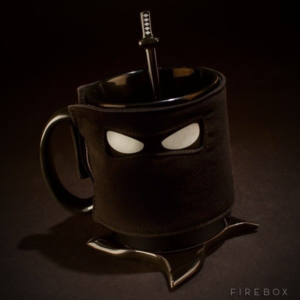 Ceramic Ninja Mug #tech #gadget #ideas #gift #cool