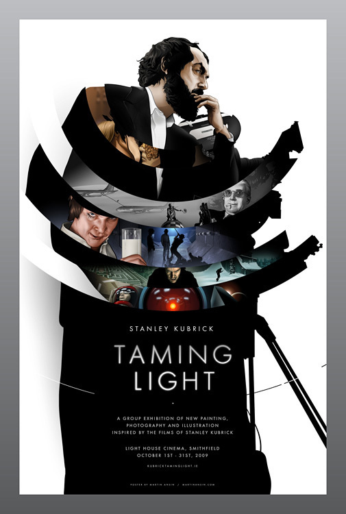 Taming Light: Stanley Kubrick : Martin Ansin, Illustrator | Illustration Portfolio #composition
