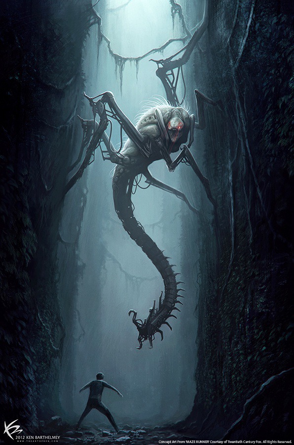 The Maze Runner – Creature Designs & Concept Arts