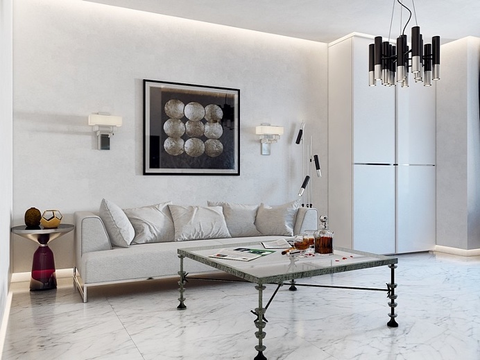 Horizon Apartment in Paris by Rosko Family Design