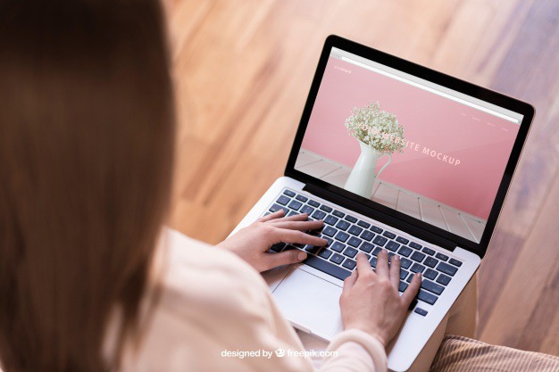 Woman typing on laptop Free Psd. See more inspiration related to Mockup, Technology, Computer, Woman, Girl, Home, Laptop, Notebook, Mock up, Modern, Lady, Working, Wooden, Keyboard, Display, Screen, Female, Up, Surfing, Computer screen, Typing, Mock, Browsing and Femininity on Freepik.