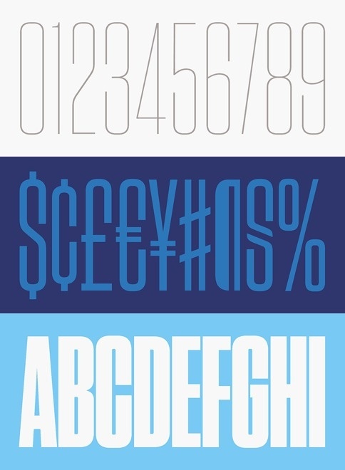 Tungsten #thin #specimen #tungsten #hfj #bold #hoefler #compressed #foundry #condensed