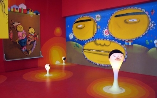 The Fox Is Black - 2/938 - A design blog that dabbles in music and culture #los #installation #explodes #gemeos #art #angeles