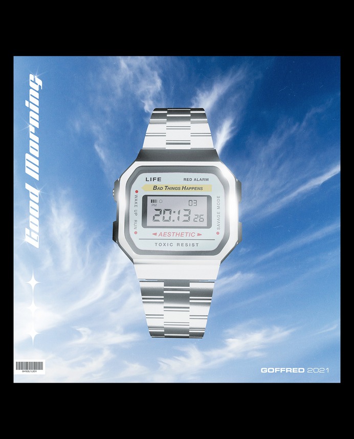 Retro Casio Watch Mockup