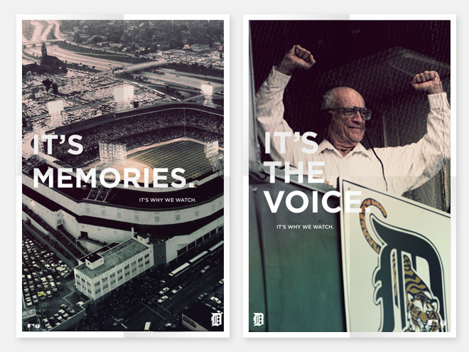 Detroit Tigers Ad Campaign on Behance