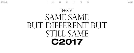 Roman Numerals & Typography