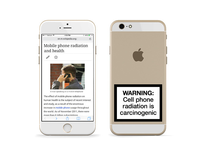 Cell Phone Warning Label #labels #phone #cigarettes #cell #kill #cancer #warning