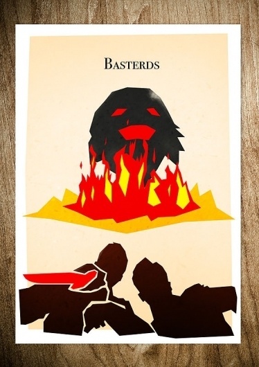 BASTERDS - Rocco Malatesta Posters & Prints #movie #malatesta #graphic #rocco #basterds #illustration #poster