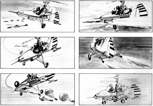 Illustrated 007 - The Art of James Bond #storyboard #bond #james #film #movies