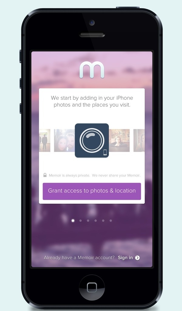 iPhone - Connections Setup Screens by Eric Hoffman #iphone #app #connect #setup #ios #retina